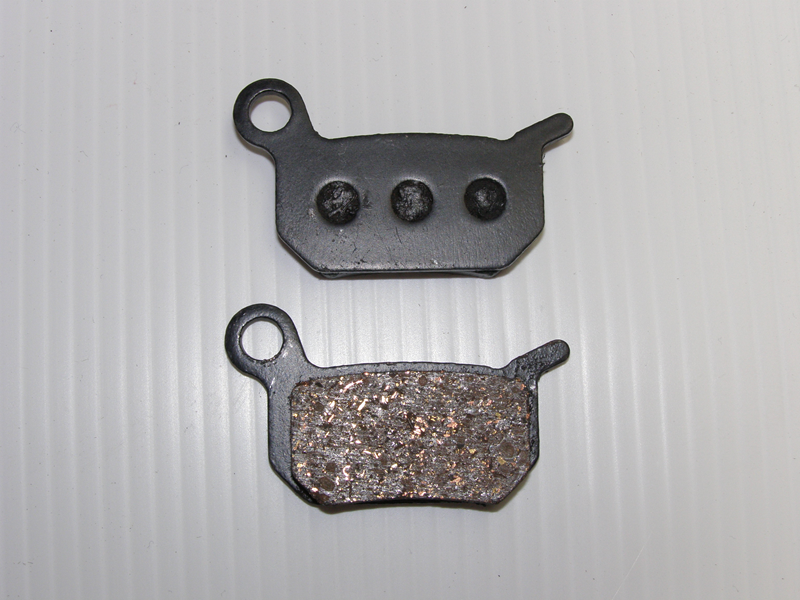 Zinger 50 LC minibike brake pads front