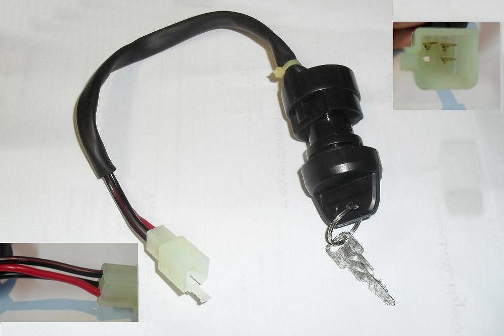 Linmax 110F ignition barrel & key (also suits LX150,M & 3)
