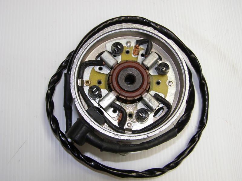 F9 2-stroke pocket bike inner view